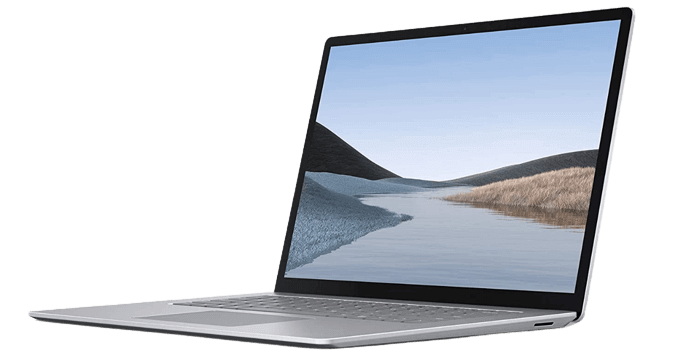 Laptop with ample storage for saving podcast files